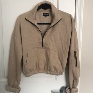 Pretty little thing zip front sweater
